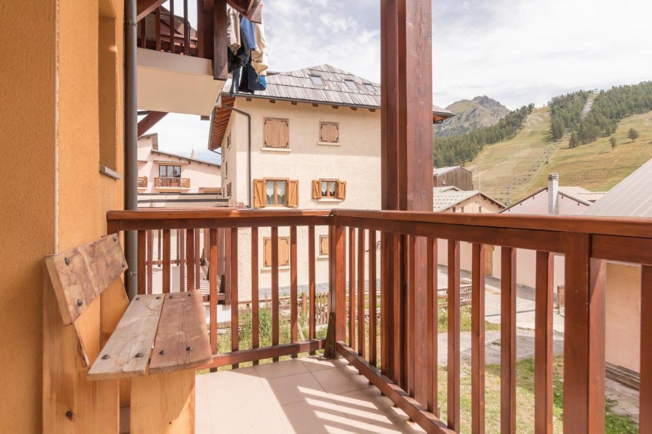 Trilocale Fronte Piste A Montgenevre Appartement Buitenkant foto